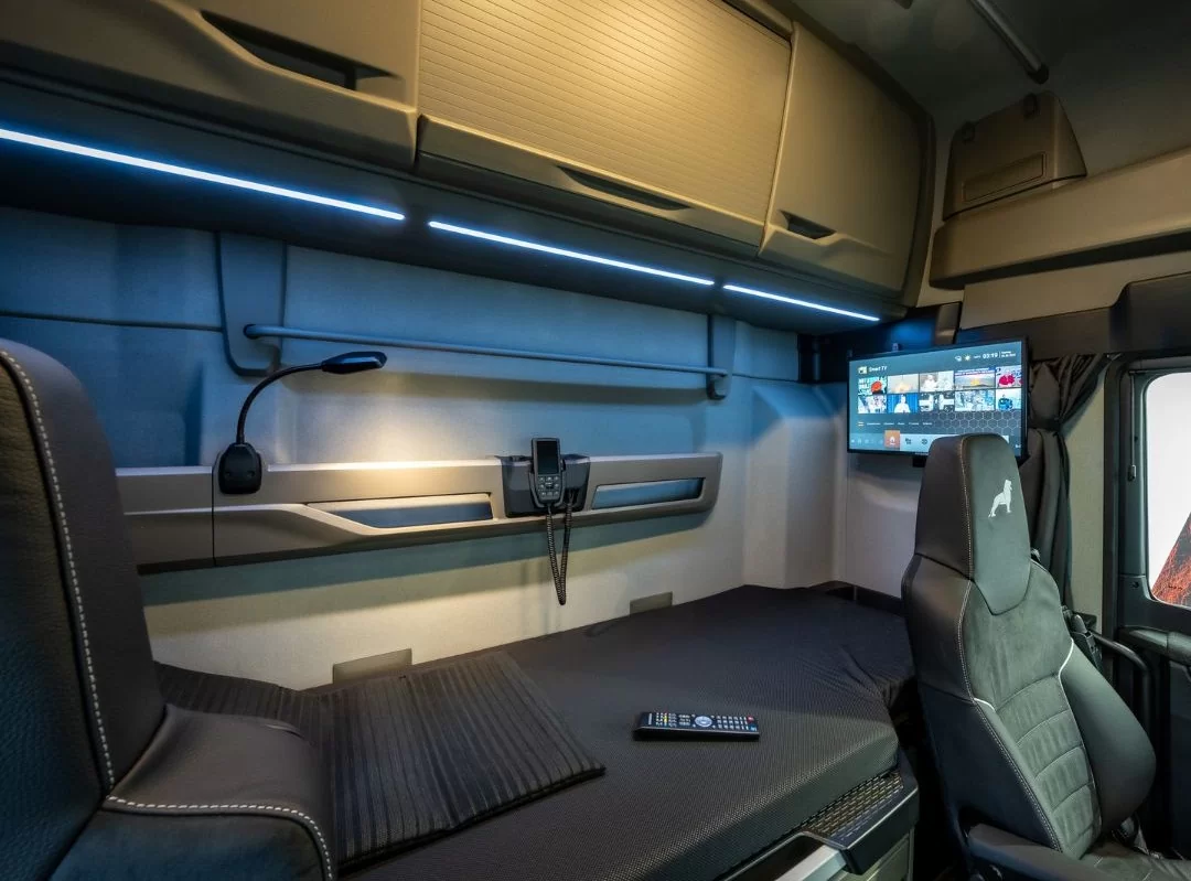Interior do MAN TGX Truckers' Edition Interior do MAN TGX Truckers' Edition