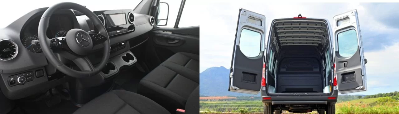 Mercedes Benz eSprinter 420 Furgão Vidrado
