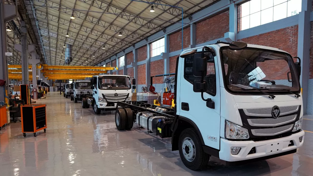 No Brasil, a Foton produz caminhões em Caxias do Sul No Brasil, a Foton produz caminhões em Caxias do Sul