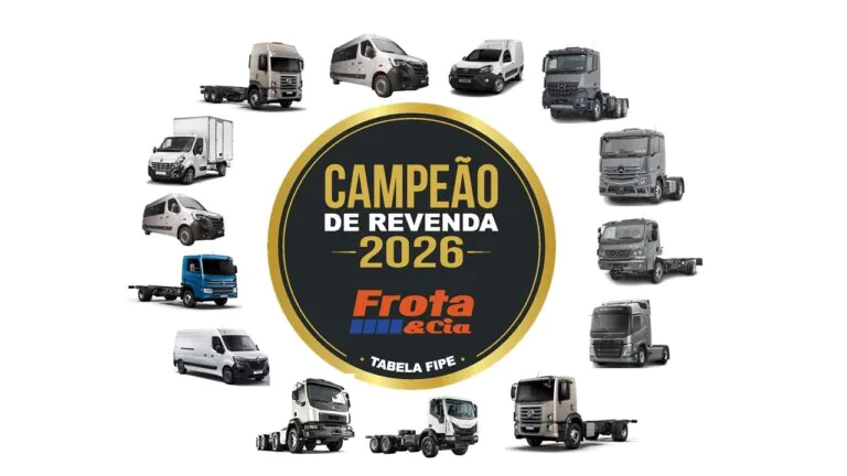 Campeão de Revenda 2026 - Veiculos vencedores