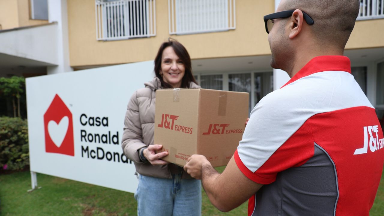 Exclusivo: J&T Express distribui 1 milhão de tíquetes para o McDia Feliz