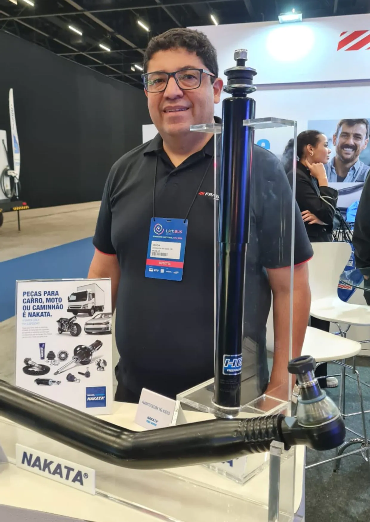 Edson Vieira, consultor de Assistência Técnica da Fras-le Edson Vieira, consultor de Assistência Técnica da Fras-le