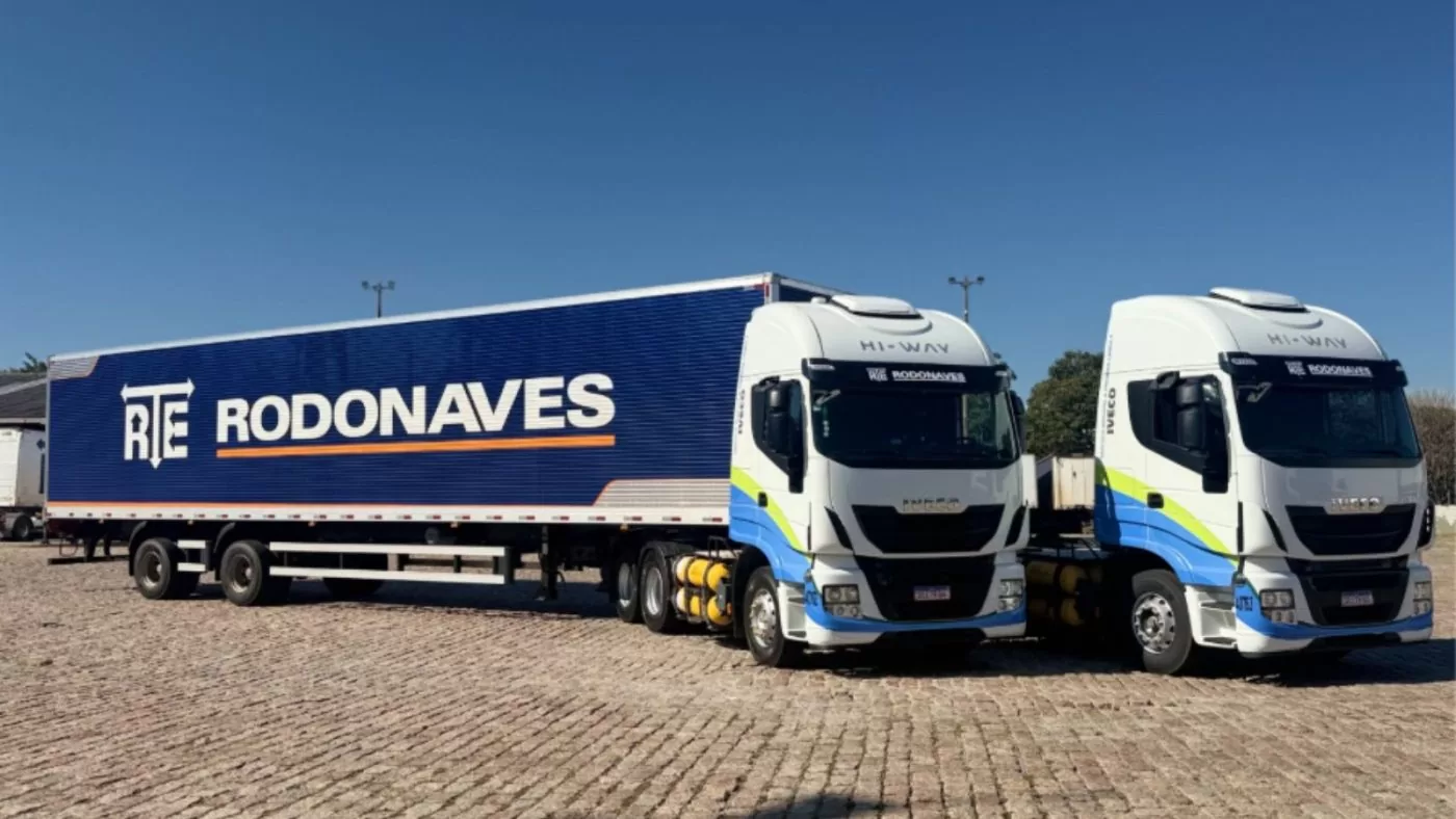 Grupo Rodonaves inicia operação de caminhões movidos a gás em quatro cidades
