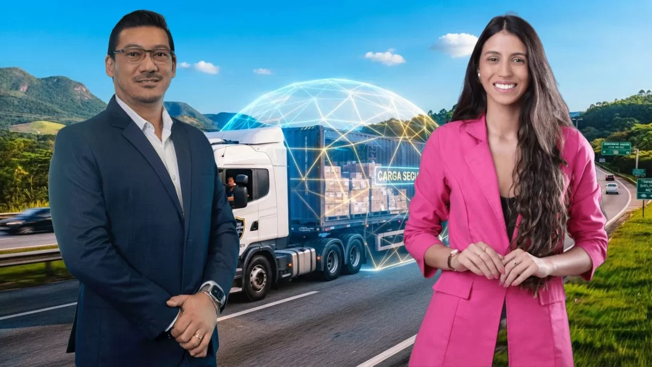 Marcos Gollin e Amanda Oliveira