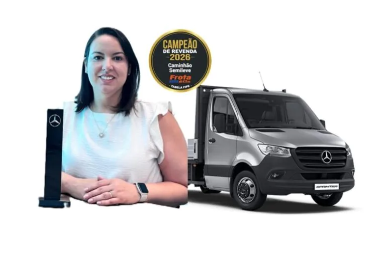 PAline Rapassi e a Sprinter Truck 417- Campeão de Vendas