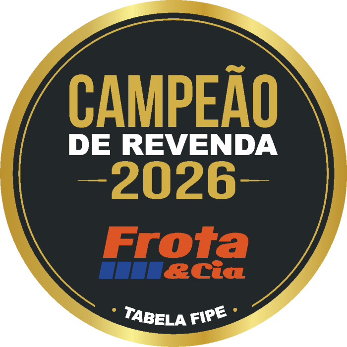 Selo Campeão de Revenda Frota&Cia 2026 Master Selo Campeão de Revenda Frota&Cia 2026 Master