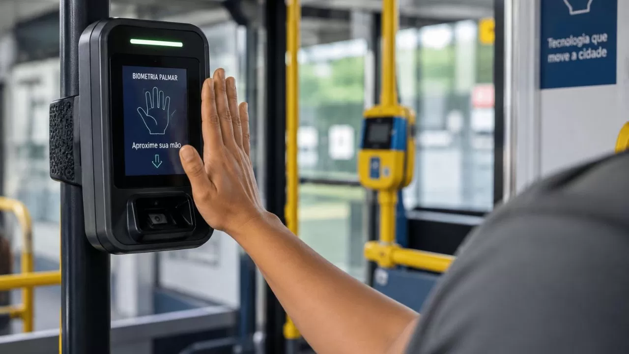 Sistema de biometria palmar da Biostation