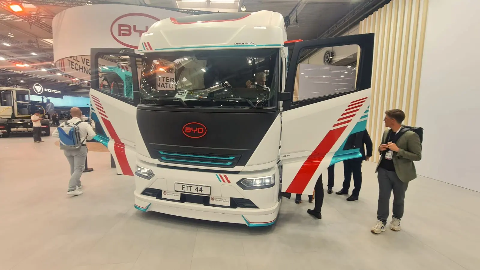 IAA 2026: BYD apresenta caminhão elétrico ETT 44 com 5 estrelas NCAP