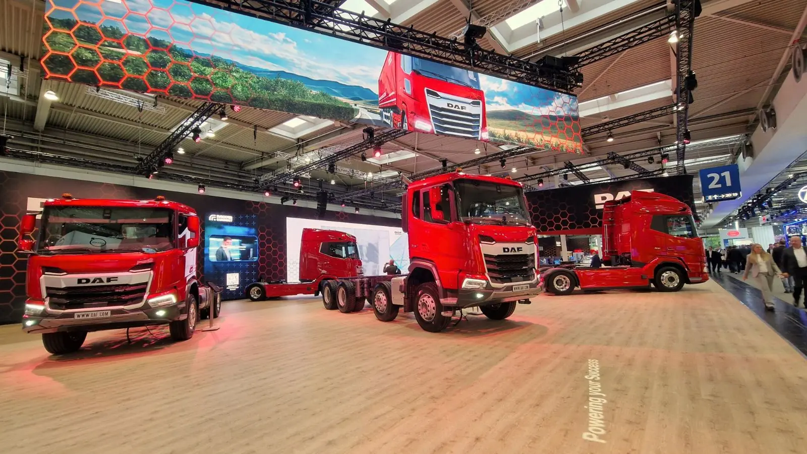 IAA 2026: DAF amplia linha elétrica com caminhões XG, XG+ e chassi 10x4