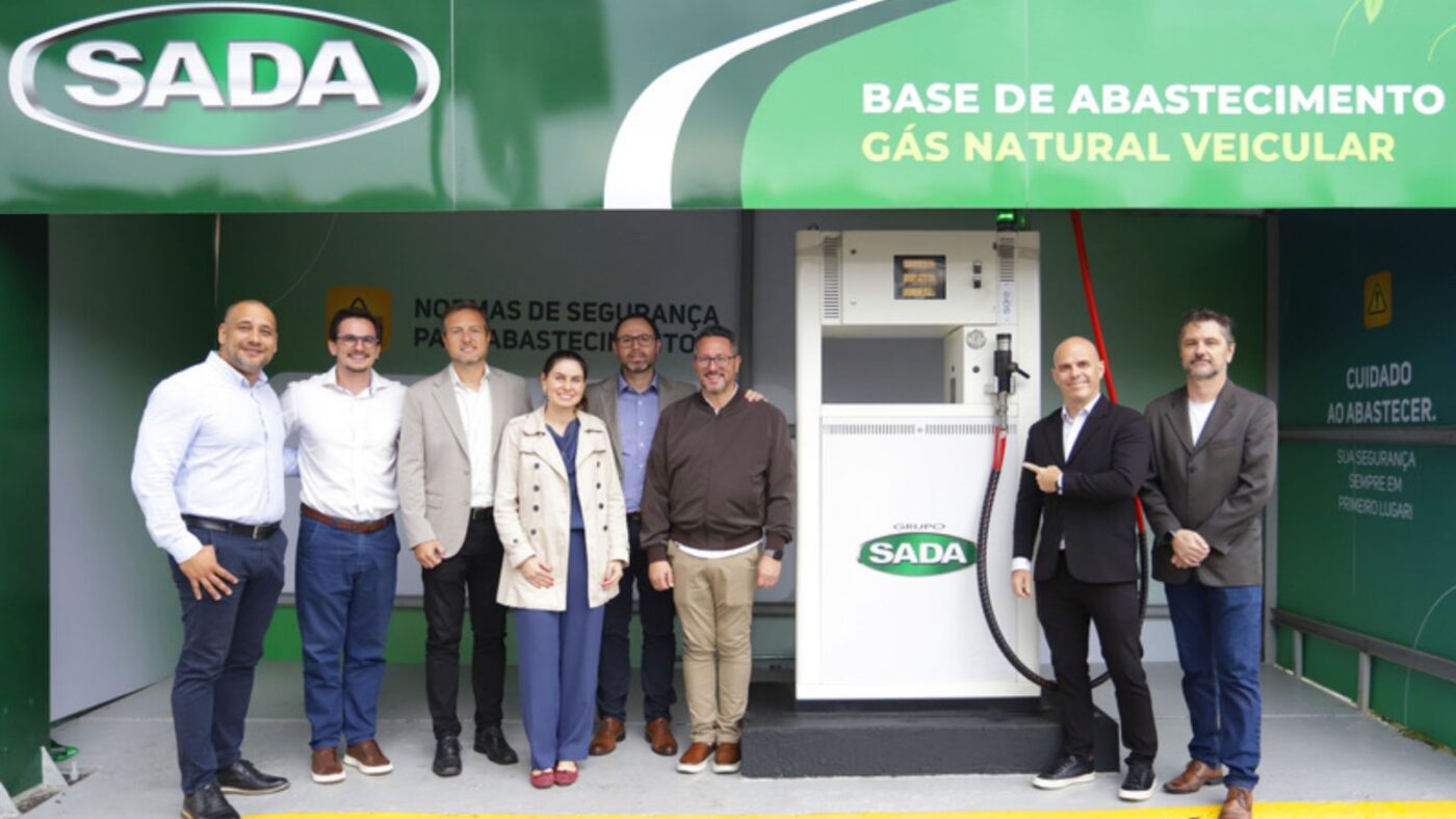 Grupo SADA inaugura base de GNV para caminhões pesados em São Bernardo do Campo