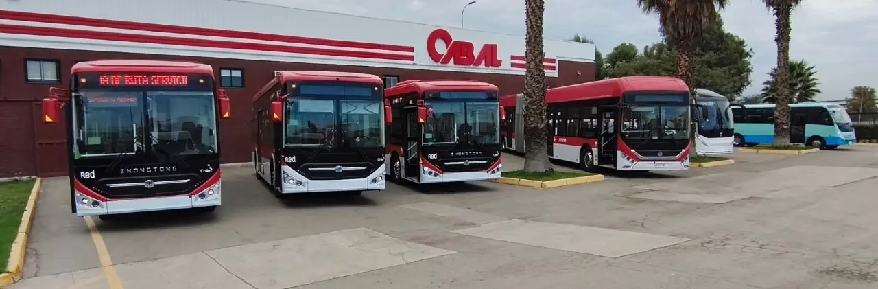 O anúncio da Zhongtong no Brasil ocorreu na Cabal, representante da marca no Chile, onde foi demonstrada a robustez da operação no transporte público de Santiago